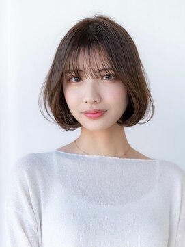 イオ 本厚木(io) くびれレイヤーシースルーバング似合わせカットイメチェン小顔