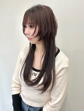 ラベスト バイ セロ 池袋メトロポリタン前(LOVEST by CERO) ハイレイヤーウルフ /ウルフカット/顔まわりレイヤー/小顔カット