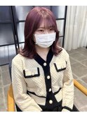 pink lavender color【saki】