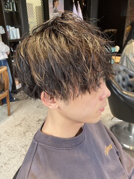 アジトフォーメン(Ajito for men) ゆるツイストパーマ