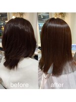 ニコ(niko)&nbsp;【二村】乾かしただけで驚きの艶　髪質改善ストレート