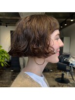 モクレン(mokuren.)&nbsp;French bob hair style