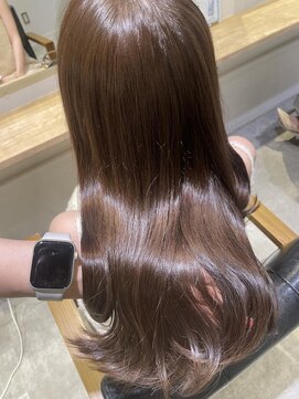 リタ(rita.) まつだて/ベージュ/艶髪/透明感/ブリーチなし