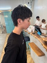 ロミー 本厚木(ROMMY.)&nbsp;マッシュパーマ/前髪パーマ/ハイトーンカラー