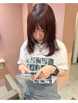 キーチェ 梅田中崎町(keych) レイヤーカット/ウェットヘア/デザインカラー[梅田駅/中崎町駅]