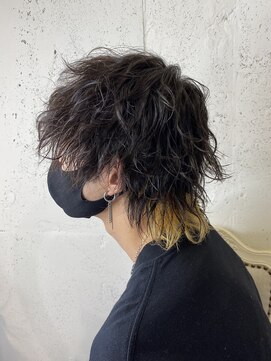 ネクストネオ 静岡(NEXT NEO) NEXTNEO【櫻田】ツイストスパイラル　襟足ブリーチ