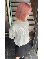 アヴァンス 天王寺店(AVANCE.)&nbsp;【パステルピンク】×【プツッとボブ】