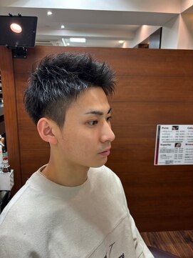 ケースタイル ヘアスタジオ 神保町店(K STYLE HAIR STUDIO) ツーブロック/メンズ/束感ショート/ツーブロックマッシュ/理容室