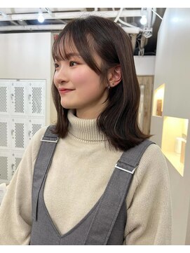 ロア 四条河原町店(LoRE) 《LoRE》ミディアムくびれヘア