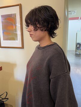 ヒントステーション(HINTSTATION) 〈浅草 半個室〉ウルフパーマ