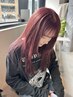 《ブリーチ無し》　カット＋ダブルカラー　￥22000→　￥16500
