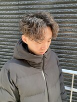シオ ヘアー デザイン(Sio. hair design)&nbsp;センターパート スパイラルパーマ