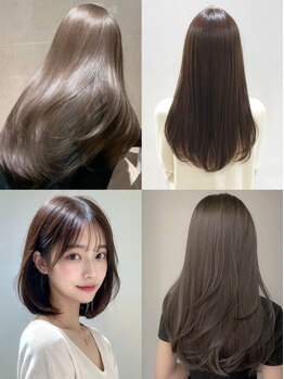 セブンルックス(7LOOKS)の写真/厳選トリートメントで髪の芯から美しく♪髪を内側からしっかり補修して、指通りなめらかな仕上がりに♪