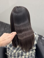 ルナス 福岡天神(LUNAS) 縮毛矯正+髪質改善トリートメント