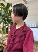 キッズ　イメチェン　ハンサムショート