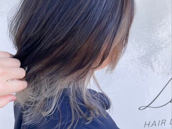ラキ(Laki)の写真/こだわりの処理剤＋豊富なカラーで、艶を出しながら髪をキレイに魅せていくので、今よりもっと華やかに☆