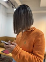 メリー オオサカ(Merly Osaka)&nbsp;バレイヤージュ × ボブ