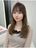 縮毛矯正・ストレート/くびれヘア/ハイライトカラー