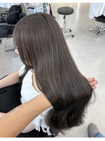 アルドーレフィエロ シンサイバシ(Ardore fiero shinsaibashi) ブリーチなしダブルカラーで作るグレージュ♪10代20代30代