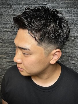 ヒロギンザ 六本木店(HIRO GINZA) ピンパーマ×メンズショート