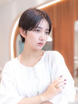 ドリップ バイ ハバナ 原宿(driP. by HAVANA) 20代30代大人美人ショートボブ/小顔ショートヘア/マロンベージュ