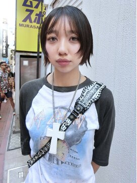 ノラ シブヤ(NORA) ☆ショートレイヤーショートカットウルフショートショートウルフ