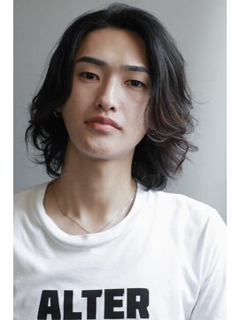 アドール(ADOR) 【ADOR*小木曽ヒロ】町田啓太/メンズロング/グランジパーマ