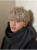 ハイトーンルーズマッシュ/ルーズパーマ/シャドウパーマ/豊洲