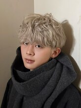 ユニックス ララポート豊洲店(UNIX Salon&Spa)&nbsp;ハイトーンルーズマッシュ/ルーズパーマ/シャドウパーマ/豊洲