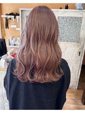 モアムー(Moremuu) 【りえ】ピンクブラウン