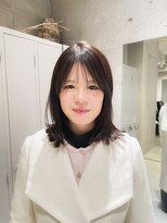 アイデンアンドティティ(IDEN AND TITY)&nbsp;外はねボブ×顔周りレイヤー