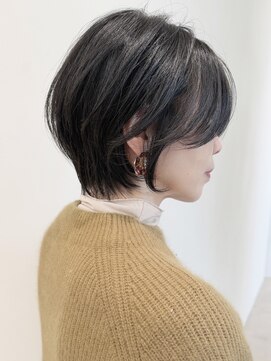 セイドット リー(Say. Ree) say.ショートボブひし形ショートホワイトシルバーハイライト