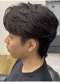 MEN’S HAIR/波巻ツイストスパイラル/フェザーパーマ/錦糸町
