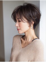 アンソリット ボーテ(INSOLITE BEAUTE)&nbsp;大人ショートハイライト白髪ぼかし30代40代50代60代広尾/恵比寿