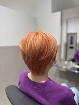 リーフヘアー(REEF hair)&nbsp;キャロットオレンジ×ショートレイヤー