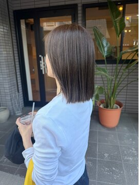 ソーイ ヘアー 平尾(soi hair) オリーブブラウン・平尾美容室