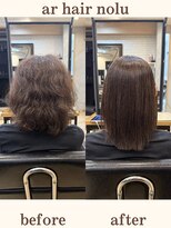 アールヘアノル(ar hair nolu) 髪質改善縮毛矯正 21