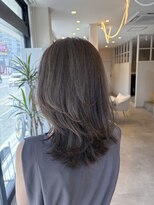 ルーチェココ ブラン(Lu'ce coco blanc)&nbsp;ミディアムレイヤー×筋感ハイライト