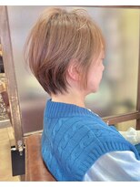 ハピネス クローバー 学園前店(Happiness CLOVER)&nbsp;ショートボブ×髪質改善×白髪ぼかし69ナチュラルショート