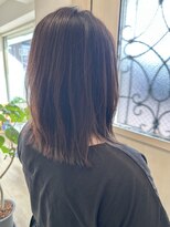 ファミリエ(familier)&nbsp;ミディアムレイヤー×髪質改善カラー