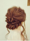 お呼ばれパーティーヘアアレンジ☆
