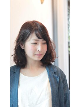 アズグロウヘアー(AS GROW HAIR) 空気感をたっぷり含んだエアリーボブ【長嶺/髪質改善/縮毛矯正】