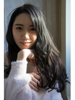 アンビエンス(ambience)&nbsp;アイスグレー　ロングエアウエーブ