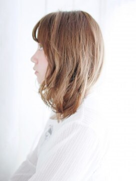 ヘアメイク ナル(hair make nalu) 透け感たっぷりミックスカールボブ