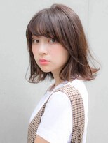 ルティア(Lutia)&nbsp;斜めバング アッシュブラウン☆