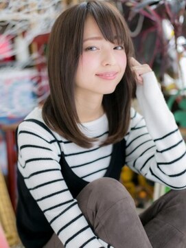 カバーヘア ブリス 川口(COVER HAIR bliss) *+COVER HAIR+*…前下がり◎小顔ナチュラルストレート!