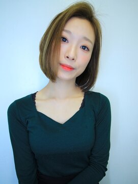 ラウンジ モリオ イケブクロ(Lounge MORIO Ikebukuro) 【morio池袋】大人かわいい小顔レイヤーボブ♪