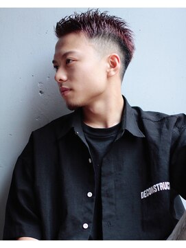 アイリーヘアデザイン(IRIE HAIR DESIGN) 【IRIE HAIR赤坂】メンズ人気フェード×ハイトーン×ショート