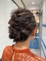 【藤原三知代】二次会やパーティーヘアに