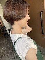 ブルー(BLUE)&nbsp;#BLUE ストレートショート　#新潟万代